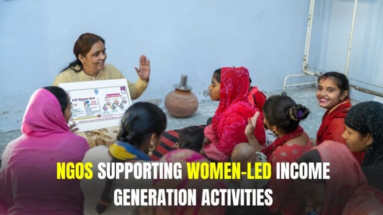NGOs supporting women-led income generation activities