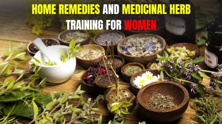 home remedies and medicinal herb training for women