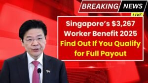 Singapore’s $3,267 Worker Benefit 2025: Find Out If You Qualify for Full Payout